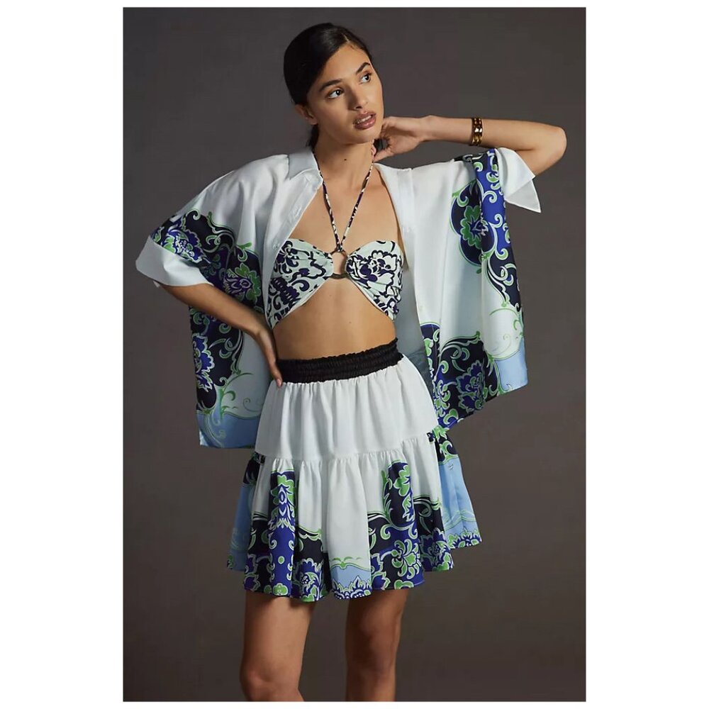 Delfi Collective | Silky Sweetheart Bra Crop Top | NWT